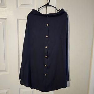 Navy Blue Ling Skirt